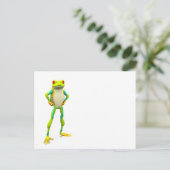 froggy2 briefkaart (Staand voorkant)