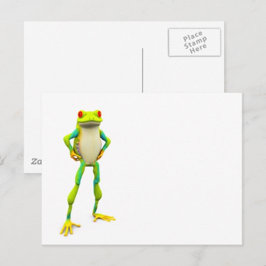 froggy2 briefkaart (Voorkant / Achterkant)