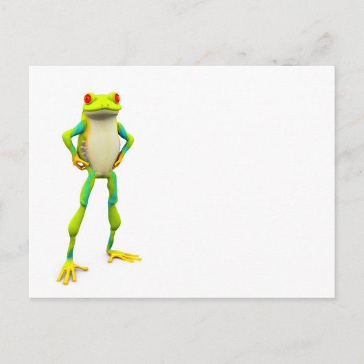 froggy2 briefkaart (Voorkant)