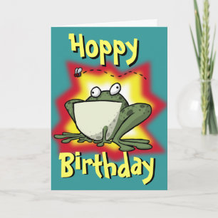 Froggy Birthday Kaart