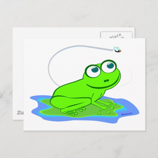 Froggy Briefkaart (Voorkant / Achterkant)
