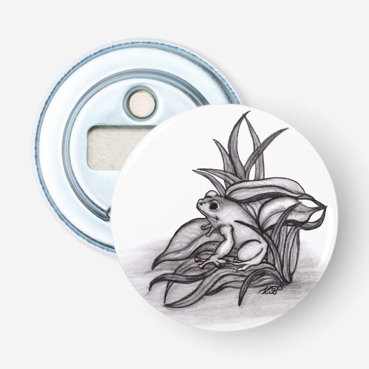 Froggy Button Flesopener (Voorkant)