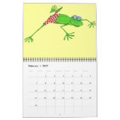 Froggy Calendar 2017 Kalender (Feb 2027)