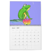 Froggy Calendar 2017 Kalender (Mar 2027)