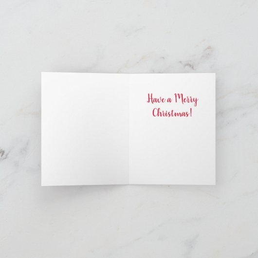 Froggy Christmas! Kaart (Binnen)