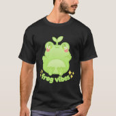 Froggy Crossing Frog Vibes T-shirt (Voorkant)