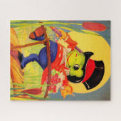 Froggy done a-courtin" legpuzzel (Horizontaal)