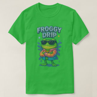Froggy Drip Neon Streetwear Frog Style Shirt