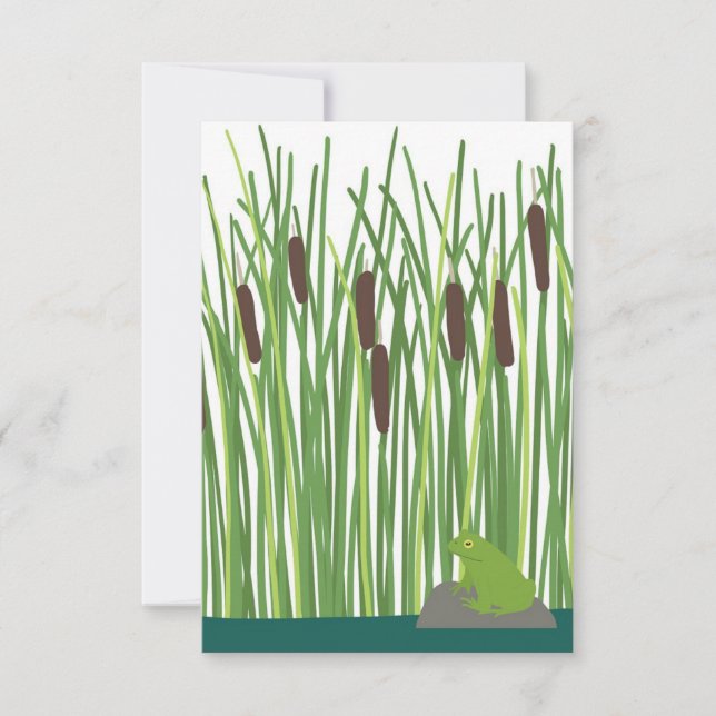 Froggy en Cattails (Voorkant)