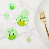Froggy First Birthday Party Kikker Confetti (Groep)
