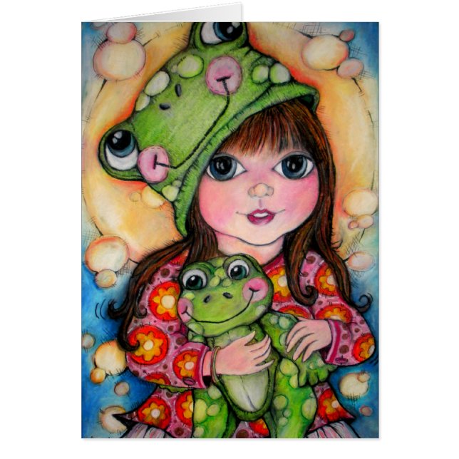 Froggy Fun - Ribbit - Kikkervormig ontwerp (Voorkant)
