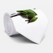 Froggy.  -Green Frog _ Stropdas (Opgerold)