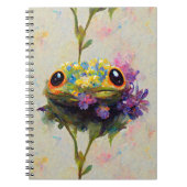 Froggy Journal - schattige impressionistische kikk Notitieboek (Voorkant)