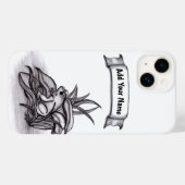 Froggy, Jouw naam toevoegen Case-Mate iPhone Case (Achterkant (horizontaal))