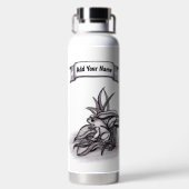 Froggy, Jouw naam toevoegen Waterfles (Achterkant)