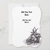 Froggy, Jouw tekst toevoegen Kaart (Achterkant)