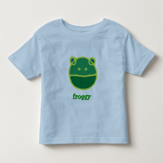 Froggy Kinder Shirts (Voorkant)