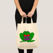 Froggy Large Canvas tas (Voorkant (product))