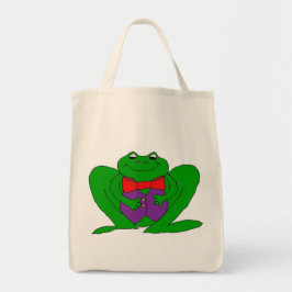 Froggy Large Canvas tas