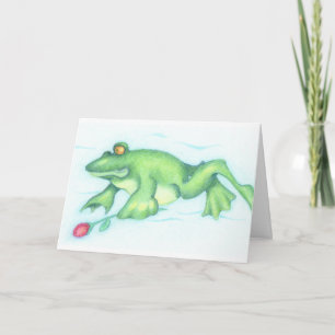 Froggy Love Kaart