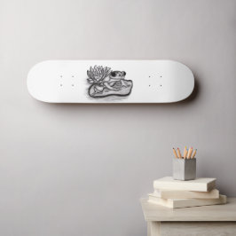 Froggy met Lotus Flower Persoonlijk Skateboard