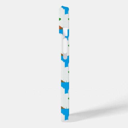 Froggy on A Hill Phone Case (Achterkant / Links)