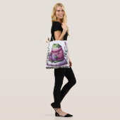 Froggy Reading is mijn therapie Tote Bag (Op model)