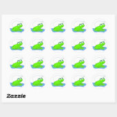 Froggy Ronde Sticker (Vel)