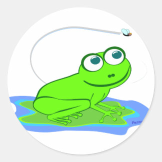 Froggy Ronde Sticker
