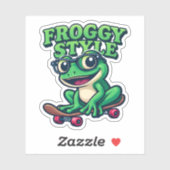 Froggy Style Sticker (Vel)
