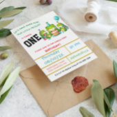 Froggy verjaardagsviering - 1 jaar! kaart