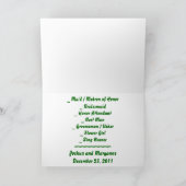 Froggy Wedding - Attendant Request (Binnen)