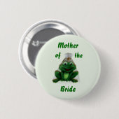 Froggy Wedding - Bride's Family Button - Style 2 (Voorkant /achterkant)