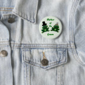 Froggy Wedding - Groom's Family Button (In situ)