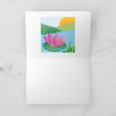 Froggy - Wenskaart Kaart (Binnen)