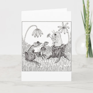 Froggy Went A-Courtin' Kaart