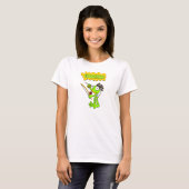 Froginho the Capoeira kikker Womens tshirts/sweate T-shirt (Voorkant volledig)