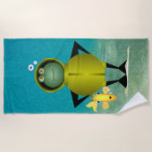 Frogman Beach Towel Strandlaken (Voorkant)