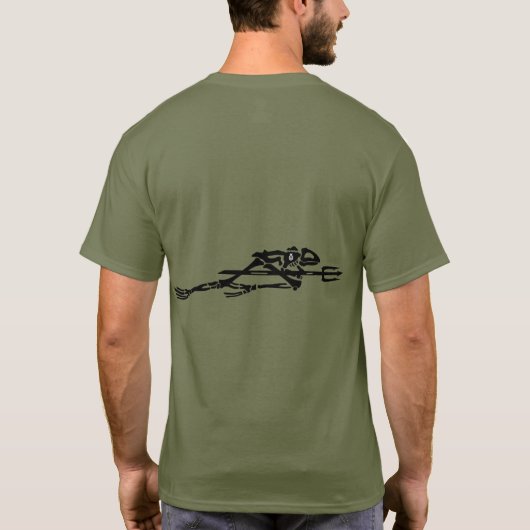 Frogman Forward T-shirt (Achterkant)