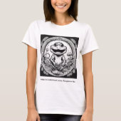 Frogman Psychedelic Vrouwen T-shirt (Voorkant)
