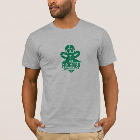 Frogman T-shirt (Voorkant)