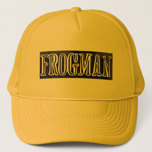 Frogman Trucker Hat Trucker Pet