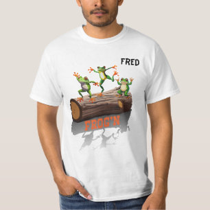 "Frog'n" Aanpasbaar Heren T-shirt