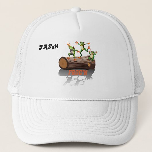 "Frog'n" Aanpasbaar Trucker Pet (Voorkant)