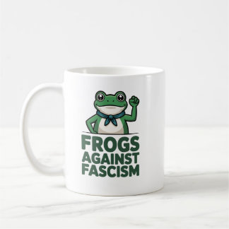 Frogs Against Fascism - Portland Frog Protest, fas Koffiemok