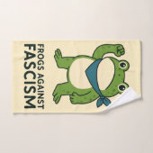 Frogs Against Fascism Portland Frog Protest Handdoek (Handdoek)