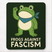 Frogs Against Fascism Portland Frog Protest Muismat (Voorkant)
