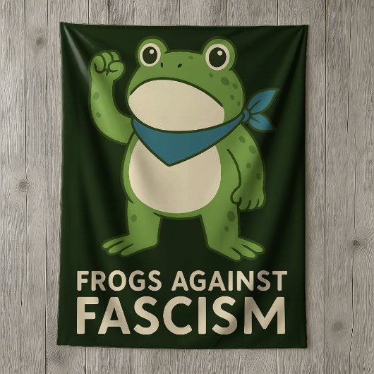 Frogs Against Fascism Portland Frog Protest Sherpa Deken