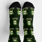 Frogs Against Fascism Portland Frog Protest Sokken (Top)