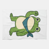 Frogs Against Fascism Portland Frog Protest Theedoek (Horizontaal)